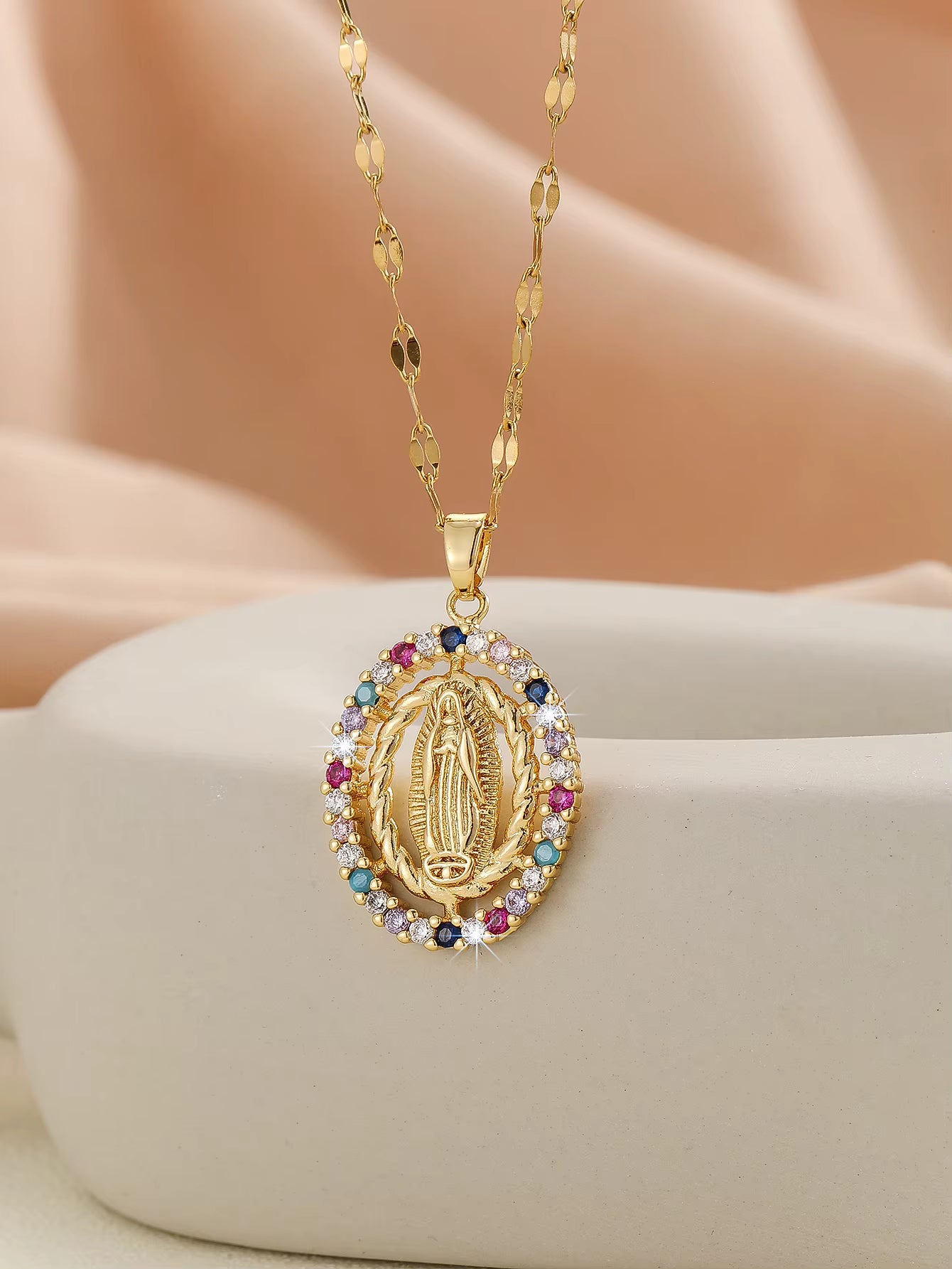 Collar Virgen de Guadalupe