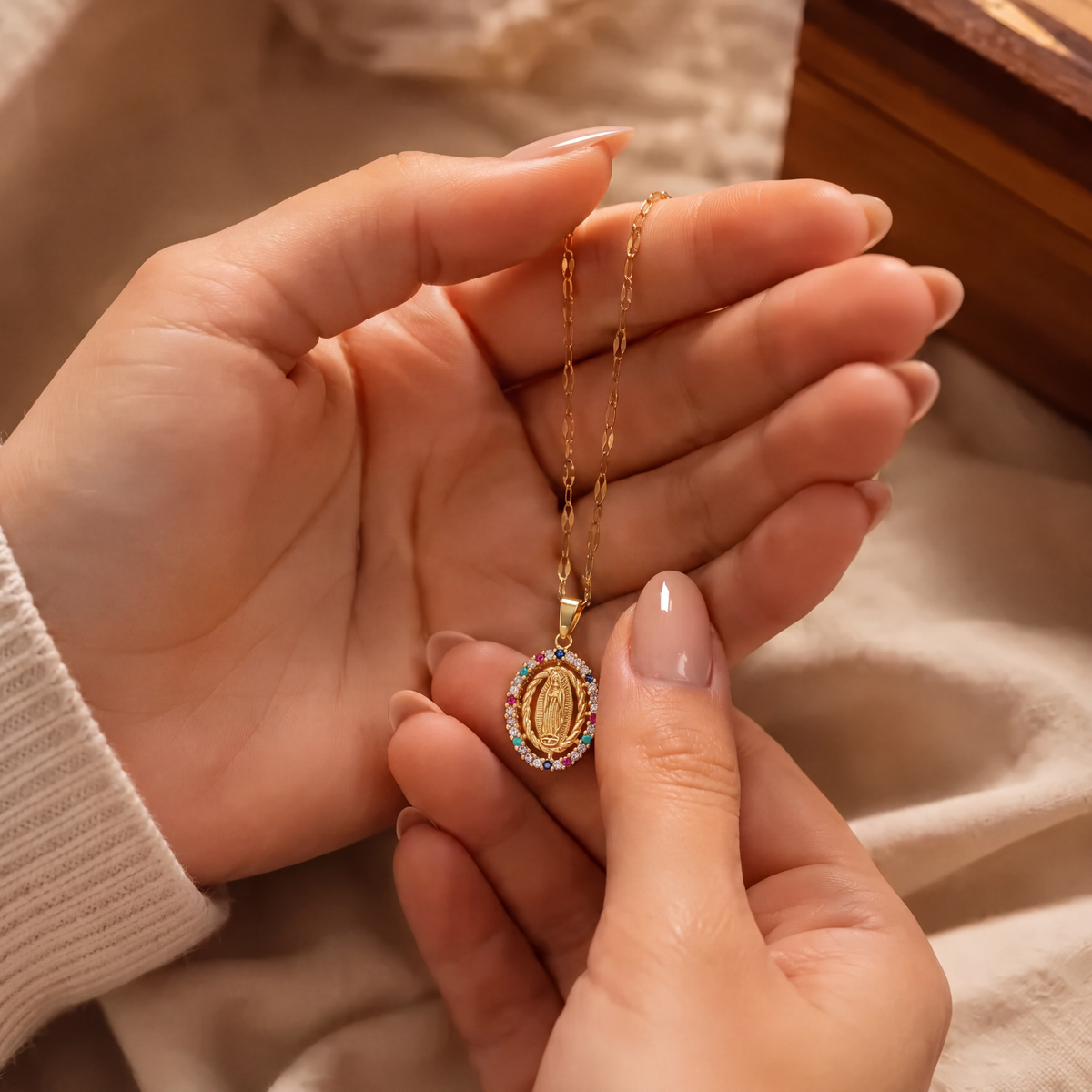Collar Virgen de Guadalupe